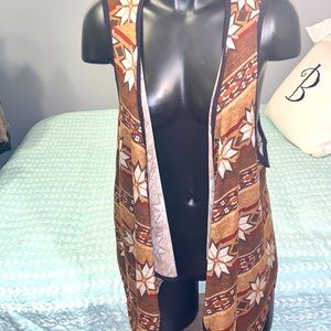 BLUSH cardigan sweater - brown shades - sz:S/M